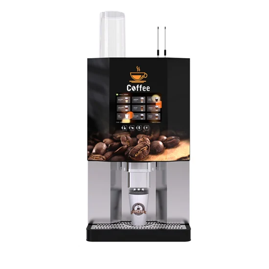 Distributeur automatique de café expresso fraîchement moulu de type économique